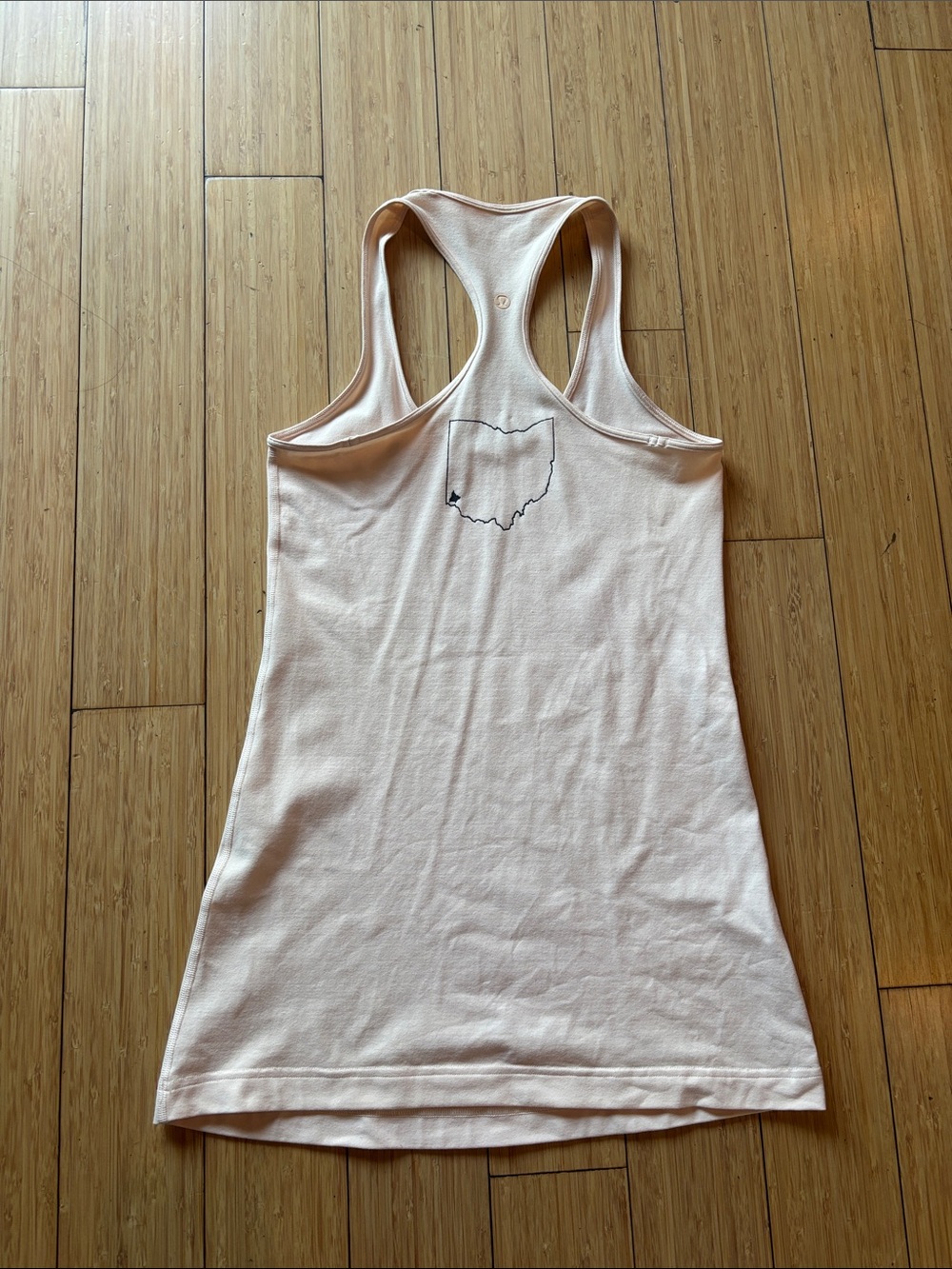 lululemon athletica Light Pink CRB Tank Flying Pig Marathon edition